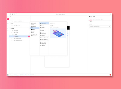 Product - Quick Form product design