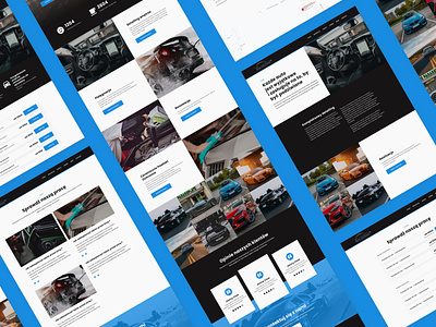 Auto Detailing Website auto detailing automotive car detailing design detailers detailing products landing page typography uiuiux ux website website design