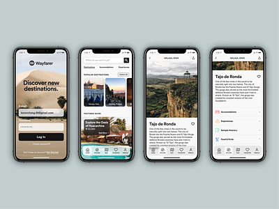 Travel App Concept designlab mobile app travel app uidesign uxdesign