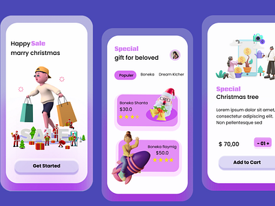 sale app santa 3d