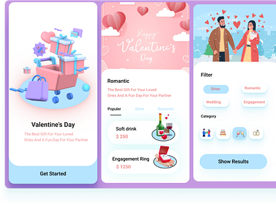 valentine day app