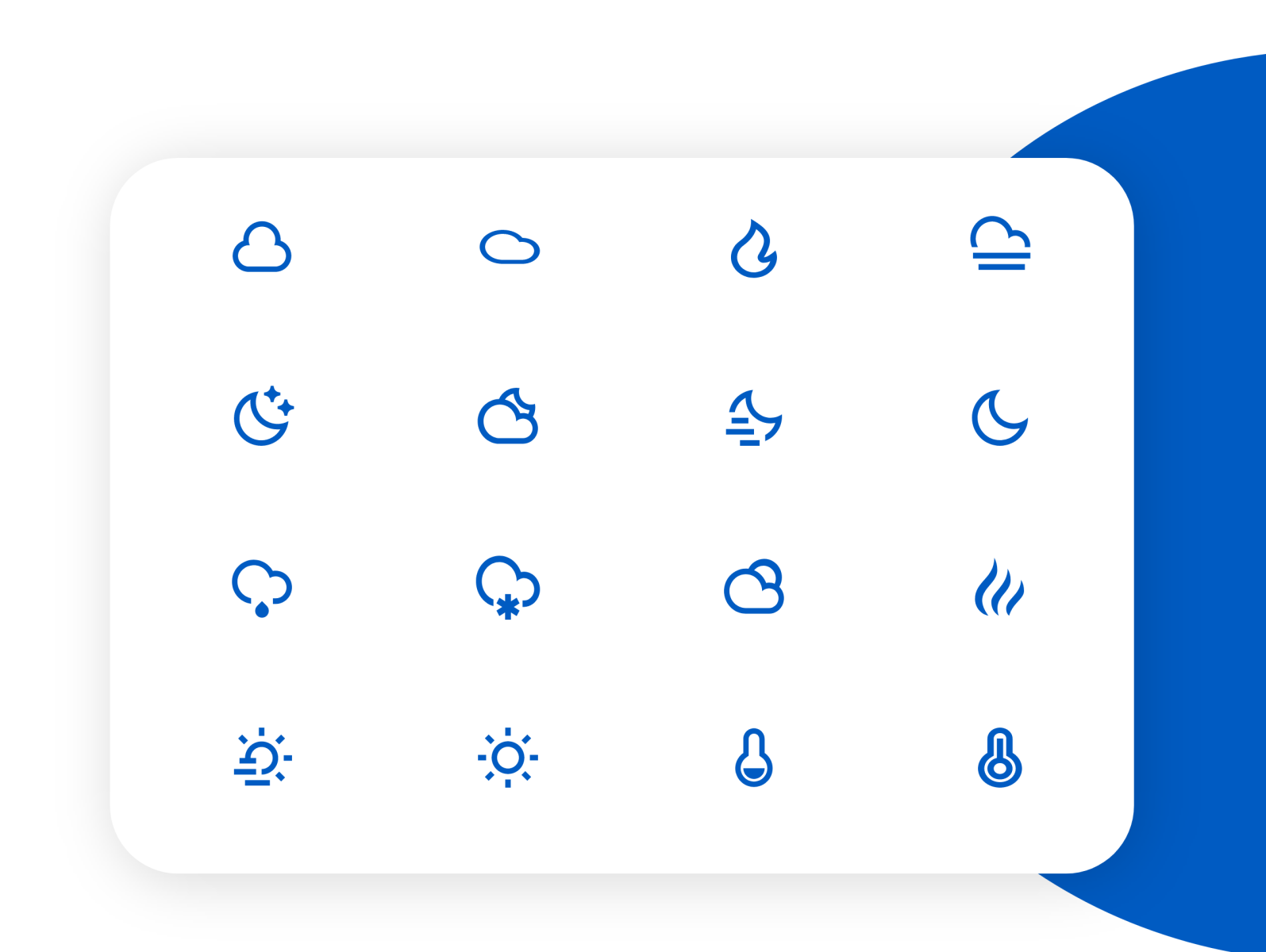 Weather Icon by Mehraad on Dribbble