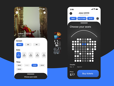 Movie Ticket App Concept