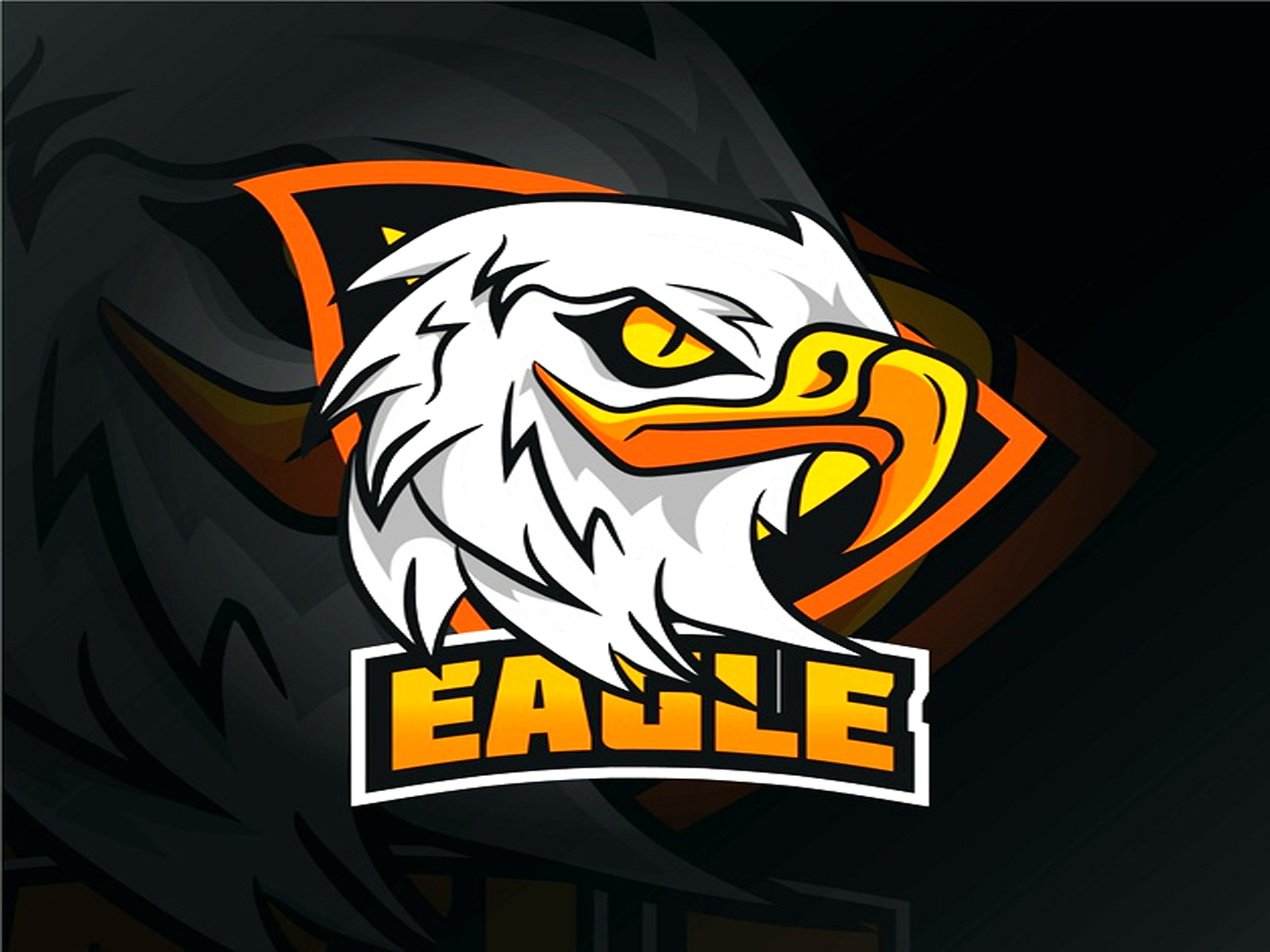 Eagle Mascot Logo By Graphic Telent On Dribbble