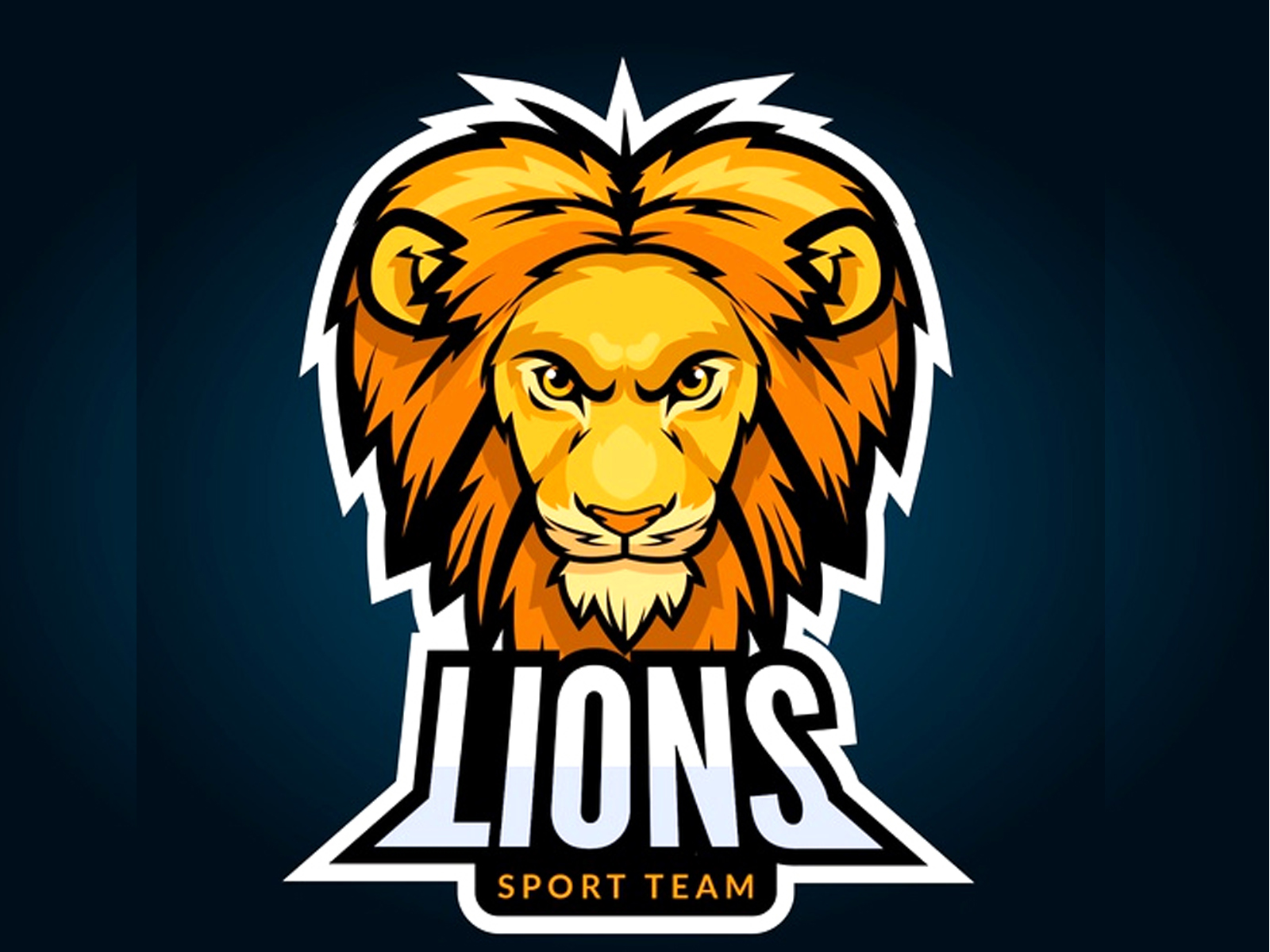 Music on Fire Lion Logo