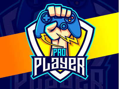 PRO PLAYER GAMING MASCOT LOGO cartoon character gaming logo logodesign mascot character mascot design mascot logo mascot logo design mascot logos mascotlogo professional logo