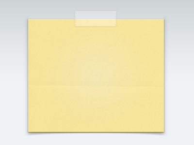 Post It - Textured it page post scotch tape textured yellow