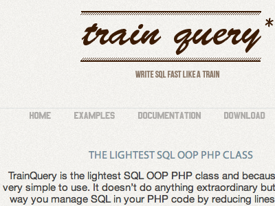 TrainQuery Website