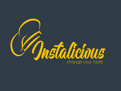Instalicious Logo logo design logo design branding logo designer logotype
