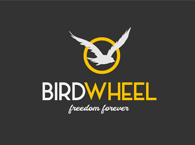 Bird Wheel Logo branding logo logo branding logo design logo design branding logo designer logotype