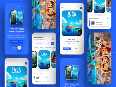 Netflix Movie App Design