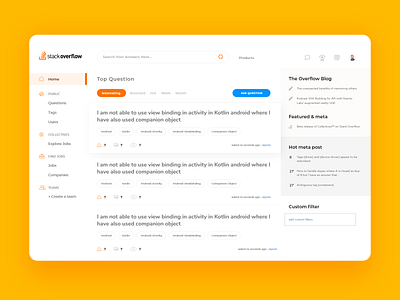 Stack Overflow redesign