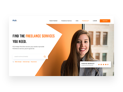 freelance service site design