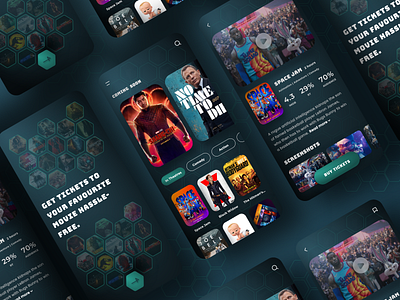 Movie booking app design