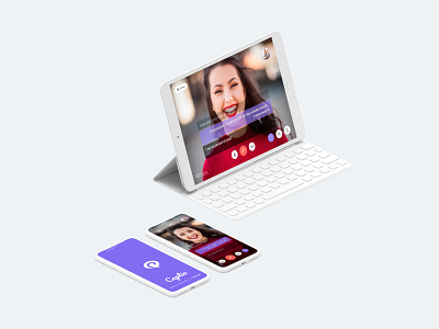 Captio - video chat app for hearing-impaired users