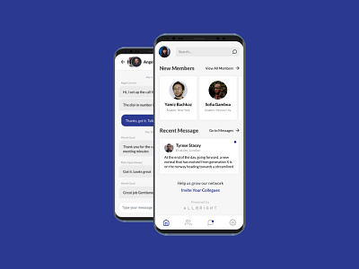 Fintech Connector - corporate messaging app