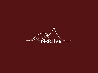 Brand identity design for "redclive" branding design graphic design icon illustration logo typography