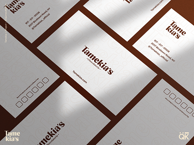 Tamekia´s Project - Brand Card