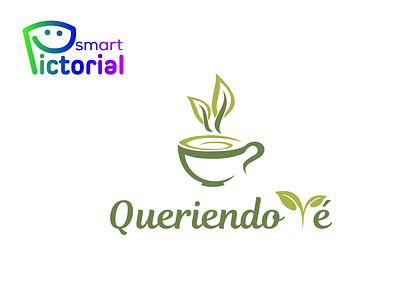 Greentea/coffee brand logo