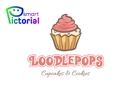 Loodlepops/cupcakes/logo baked bakery logo branding cakes logo chocolate logo cookies logo cupcakes logo design graphic design graphics illustration logo logo creator logo design logo maker smart pictorial smartpictorial sweets logo vector