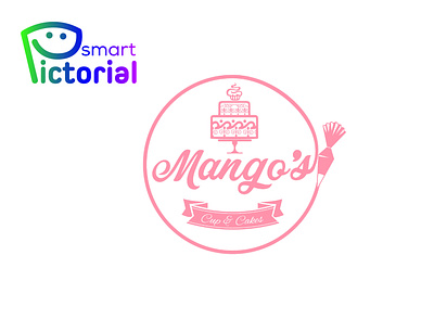 Mangos/cakes/logo 3d brand branding cakes logo cupcakes logo design graphic design graphics illustration logo logo creator logo designer logo maker smart pictorial smartpictorial vector