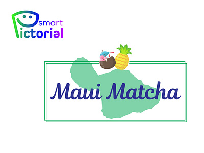 Maui Match/chocolate/logo 3d branding cake brand company logo cupcake logo design graphic design graphics illustration logo professional logo designer smart pictorial smartpictorial vector