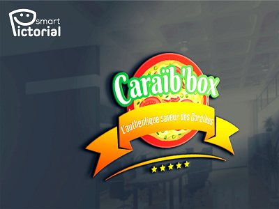 Caraib'box/logo brand logo branding company logo design graphic design graphics illustration logo logo creator logo designer logo maker professional logo maker smart pictorial smartpictorial vector