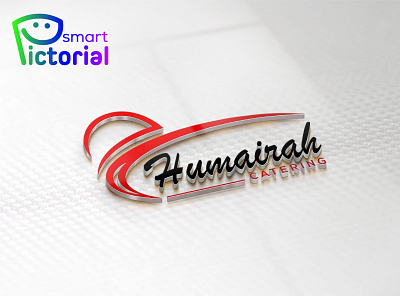 Humairah Catering/logo 3d branding cafe logo company logo design graphic design illustration logo logo creator logo designer logo maker professional logo maker restaurant logo smart pictorial smartpictorial vector