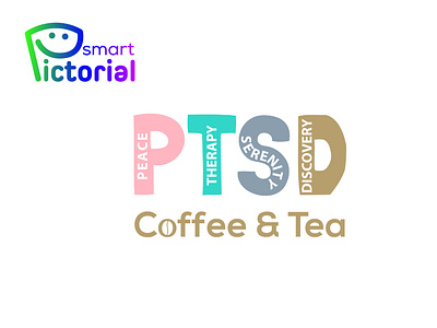 PTSD/brand/logo 3d brand logo branding coffee logo design graphic design graphicdesigns graphics illustration logo logo maker modren logo smart pictorial smartpictorial tea logo vector