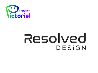 Resolved Logo brand logo branding business logo company logo design graphic design graphics illustration logo logo creator logo designer logo maker professional logo maker shop logo smart pictorial smartpictorial vector