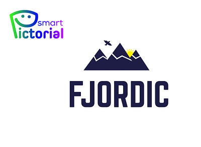 Fjordic brand icon brand logo branding design designer graphic design graphics illustration logo logo creator logo designer logo maker professional logo maker smart pictorial smartpictorial vector