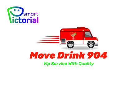 Move Drink 904 branded logo branding design graphic design graphics logo illustration logo logo creator logo designer logo maker professional logo maker smart pictorial smartpictorial vector