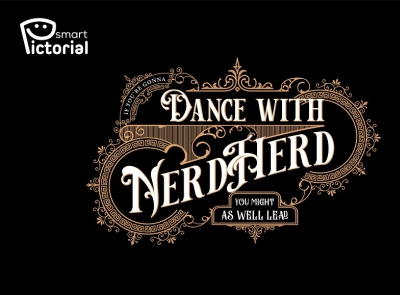 Dance with Nerd Herd / graphix company brand company branding design graphic design logo logo design smart pictorial smartpictorial vector