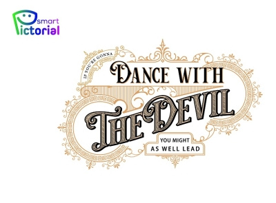 Dance With The Devil logo 3d branding design graphic design logo logo creator logo designer] professional logo maker smart pictorial smartpictorial vector