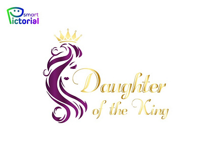 Daughter of the King logo/ custom logo/company logo