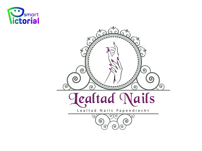 Lealtad Nails logo/business logo beauty logo brand logo branding business logo company logo custom logo design graphic design graphics logo logo professional logo smart pictorial smartpictorial vector