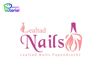 Lealtad Nails brand/custom logo 3d brand logo branding business logo company logo design graphic design logo logo maker smart pictorial smartpictorial vector