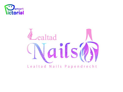 Lealtad Nails logo brand branding design graphic design logo logo creator logo designer logo maker professional logo maker smart pictorial smartpictorial vector
