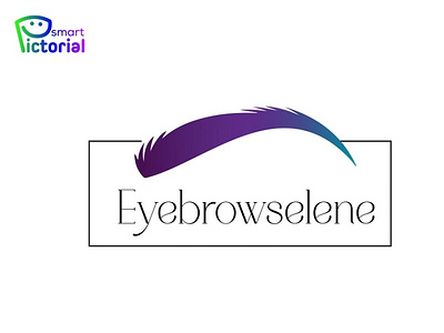 Eyebrowselene logo/Beauty logo/Makeup logo