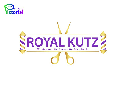 ROYAL KUTZ LOGO/COMPANY BRAND 3d beauty logo botique logo branding business logo company brand design graphic design logo smart pictorial smartpictorial vector