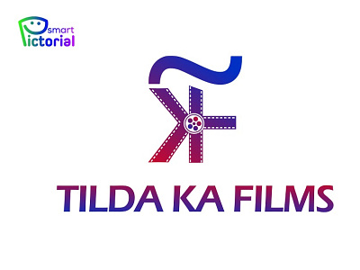 TILDA KA FILMS logo 3d brand branding design graphic design logo logo creator logo designer logo maker professional logo maker smart pictorial smartpictorial vector