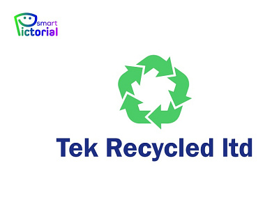 Tek Recycled ltd logo brand/custom logo branding design graphic design logo logo designer logo maker professional logo maker smart pictorial smartpictorial vector