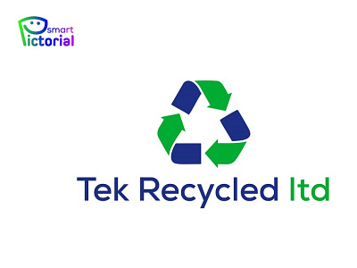 Tek Recycled ltd /Custom logo 3d branding design graphic design logo logo creator logo designer logo maker professional logo maker smart pictorial smartpictorial vector