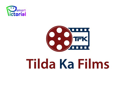 Tilda Ka Films logo/business logo 3d branding business logo company logo design graphic design logo logo creato logo maker smart pictorial smartpictorial vector