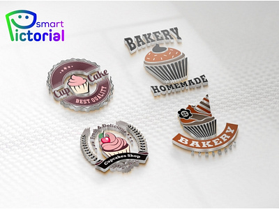 Cup Cake logo/Bakery logo