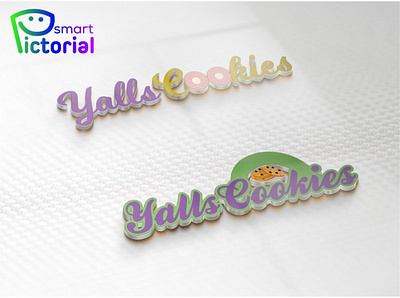 Yalls Cookies logo branding design graphic design logo logo creator logo designer logo maker professional logo maker smart pictorial smartpictorial vector