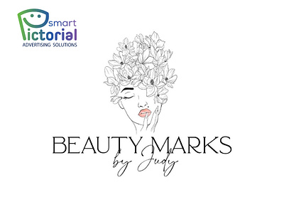 BEAUTY MARKS 3d branding company brand design graphic design logo logo brand professional logo brand smart pictorial smartpictorial vector