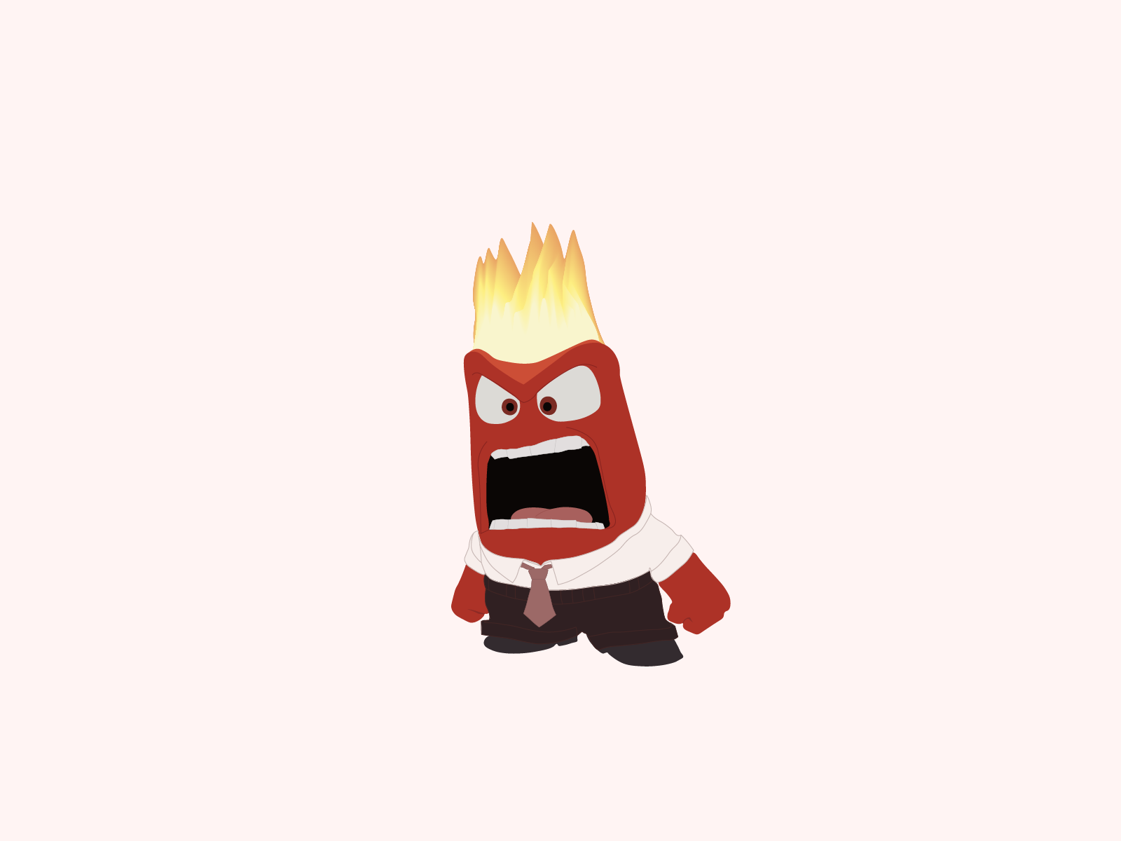 Inside Out Anger By Mihira Patel On Dribbble