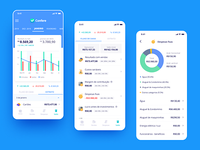 Cash flow page app cashflow credit card design finance fintech interface money ui