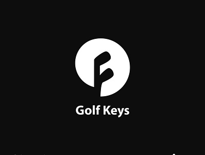 Golf Keys Concept Logo branding desaingrafis desainlogo design designlogo icon illustration logo logodesign logos logotype